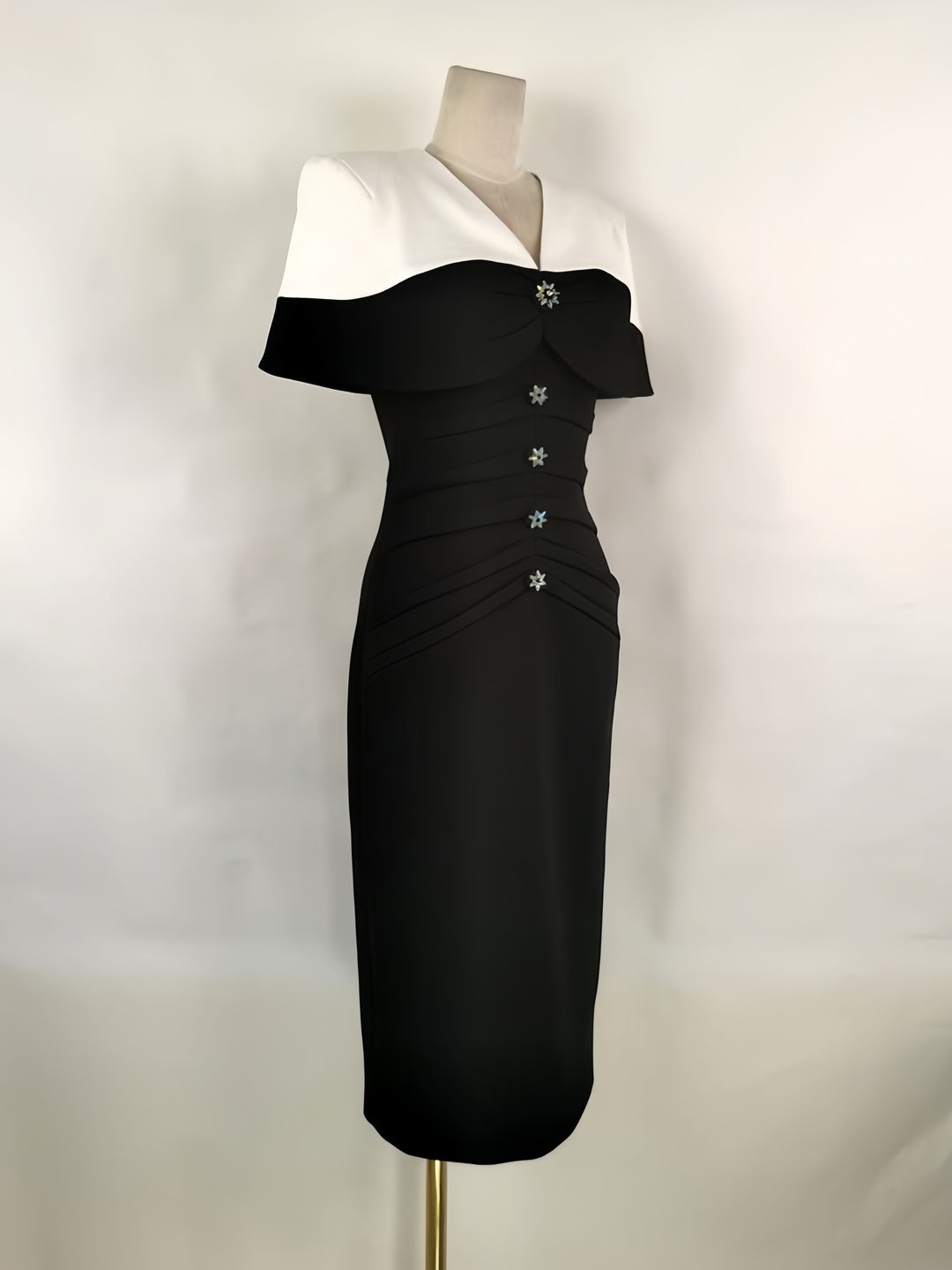 The Juliette French Cape Dress