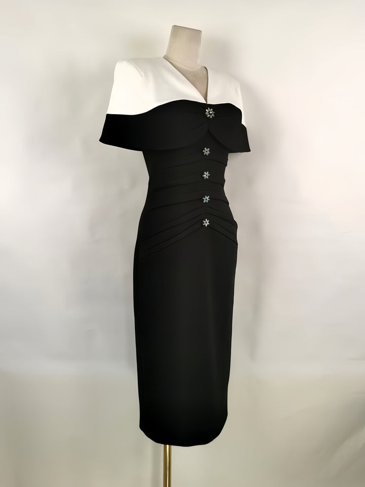 The Juliette French Cape Dress