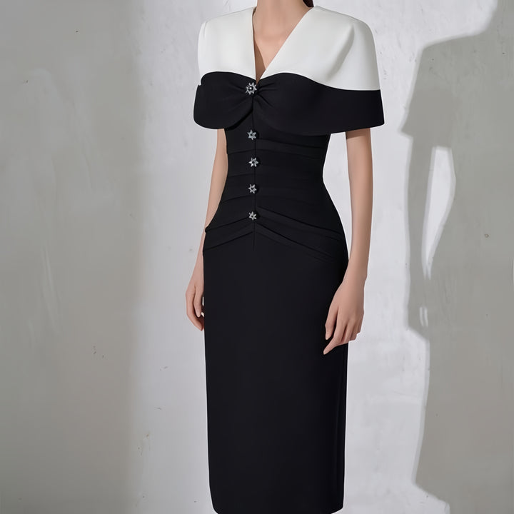 The Juliette French Cape Dress