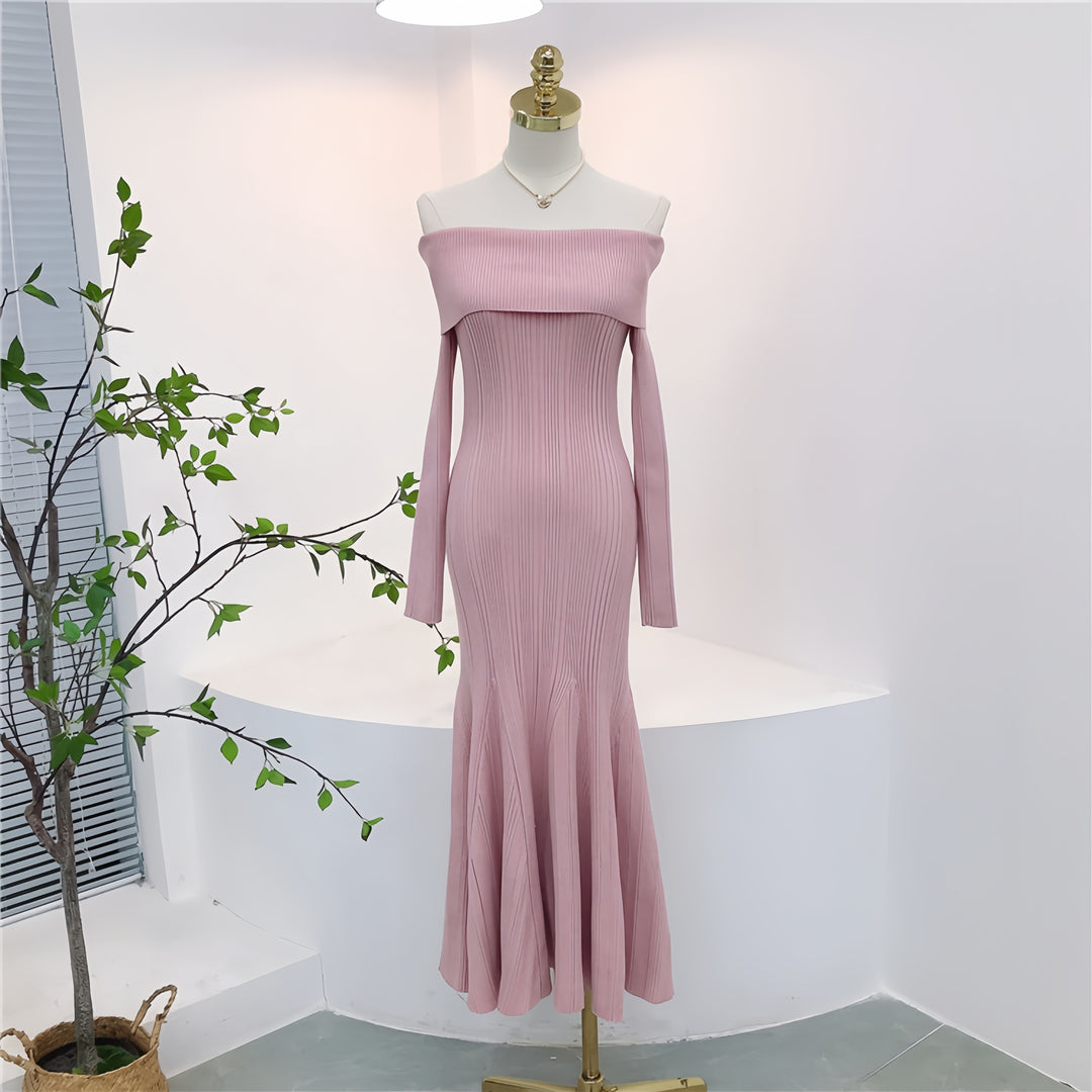 The Blush Fishtail Gown