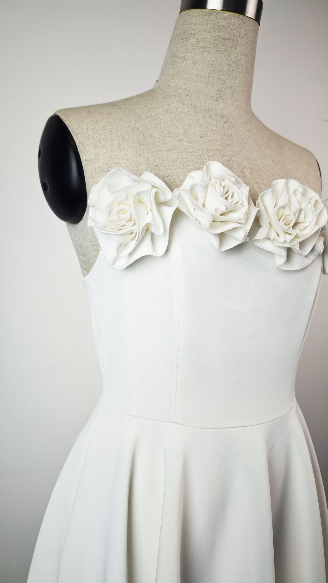 The Alabaster High-Low Gown