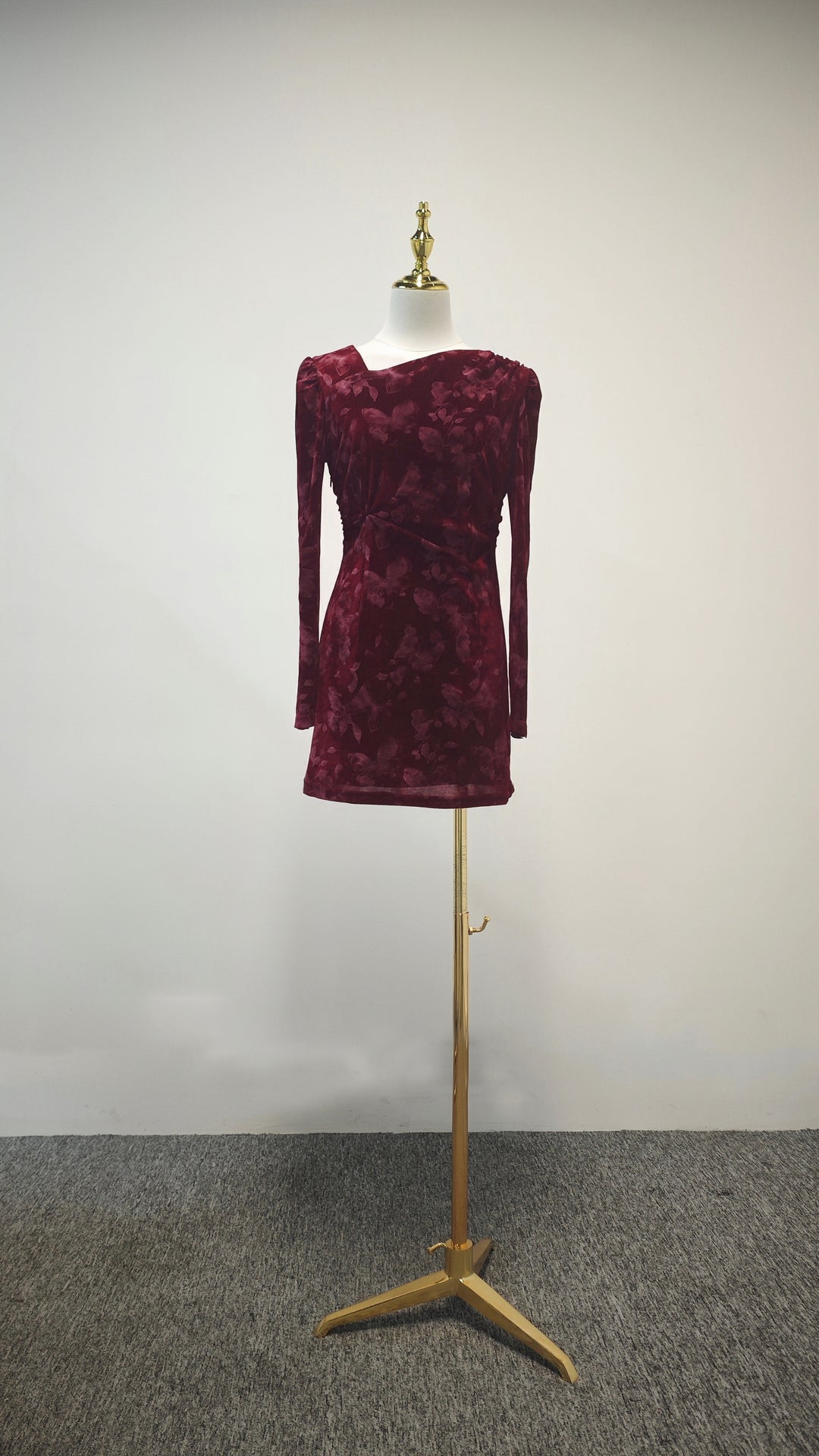The Crimson Bloom Midi