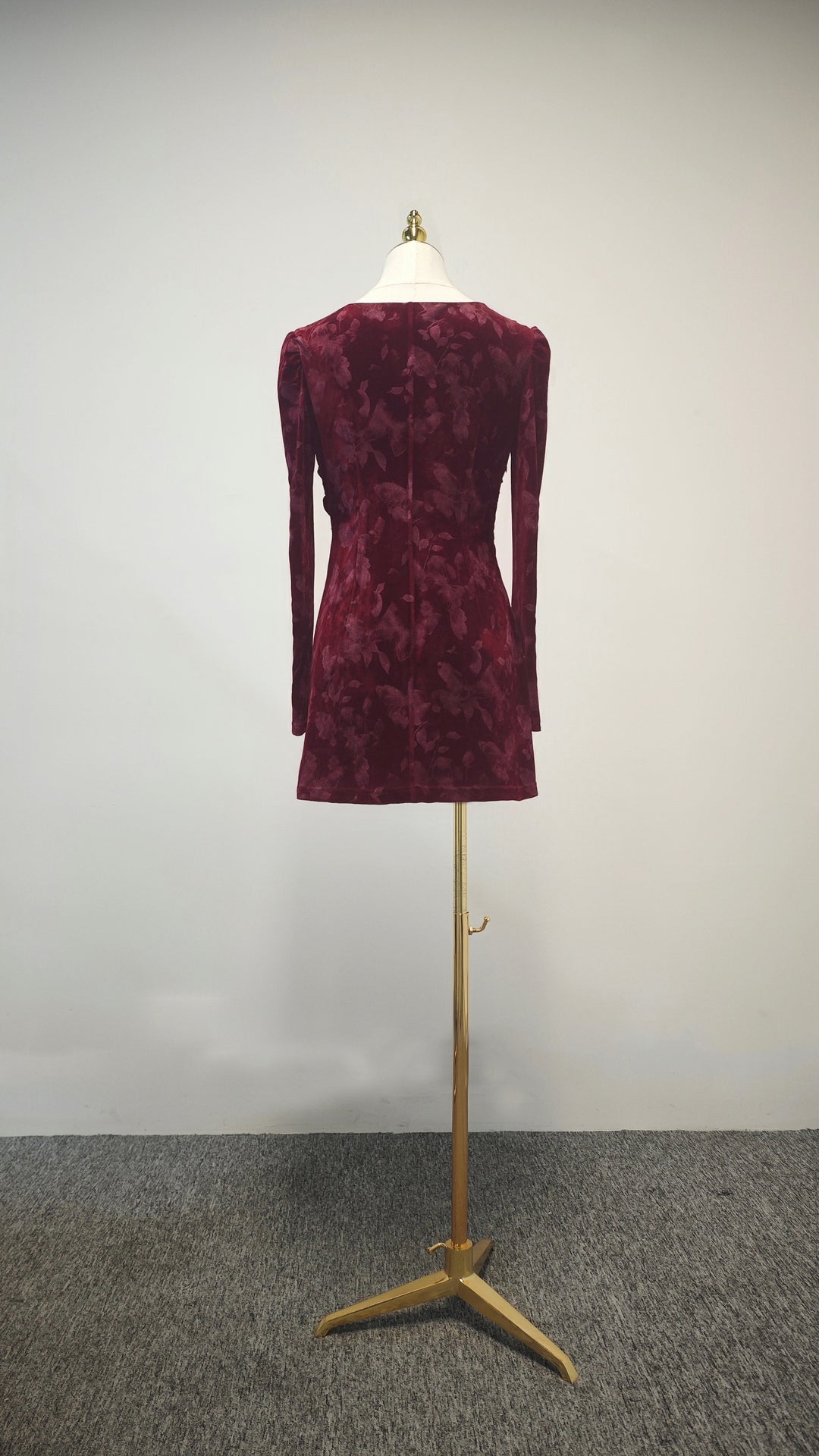 The Crimson Bloom Midi