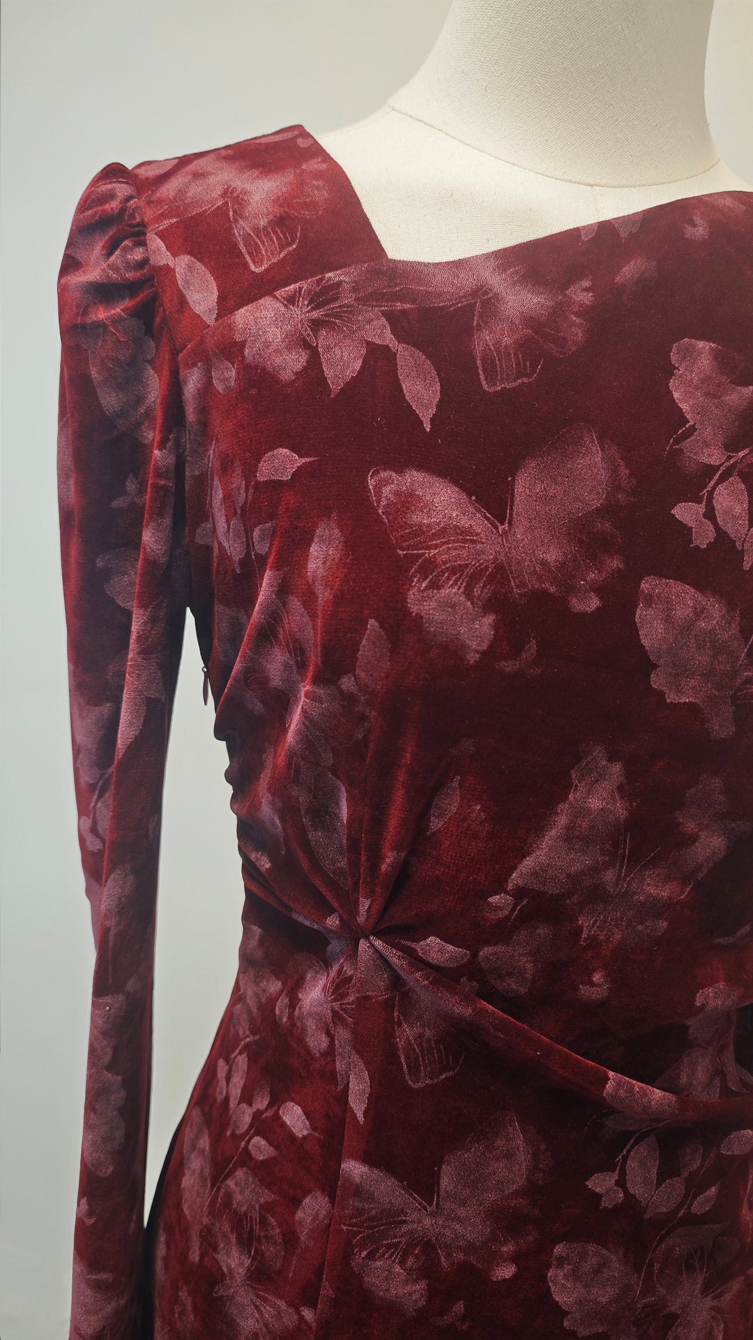 The Crimson Bloom Midi