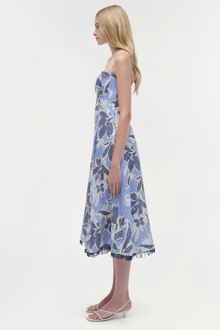 The Midnight Bluebell Midi