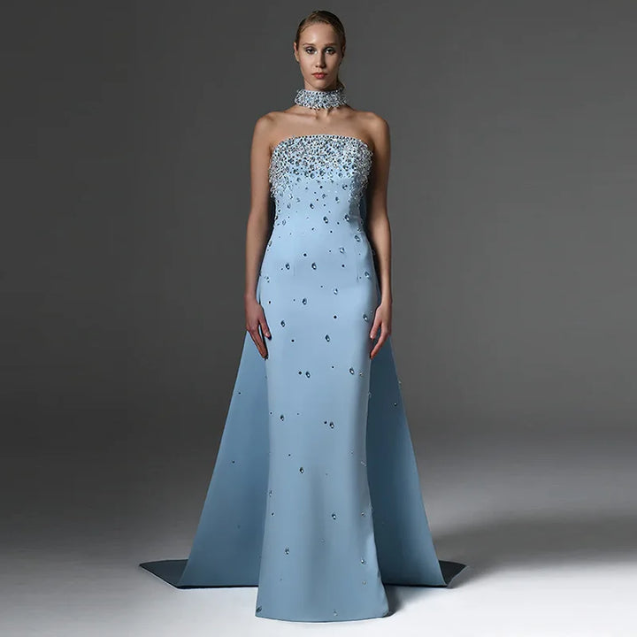 The Azure Sapphire Gown